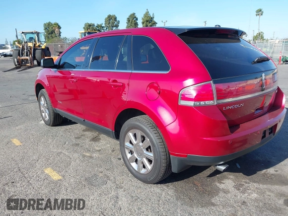 2007 Lincoln MKX with VIN 2LMDU68C57BJ22143, listed as a IAAI auction lot 41725486 with 112,149 mi miles. Bid and sale history available at carsss.com. Image 3.