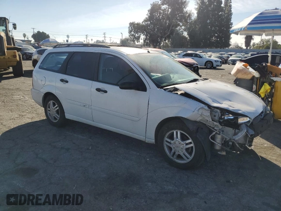 2001 Ford Focus SE with VIN 1FAFP36381W307820, listed as a Copart auction lot 89131375 with Not Provided miles and Salvage Title. Bid and sale history available at DreamBid. Image 4.