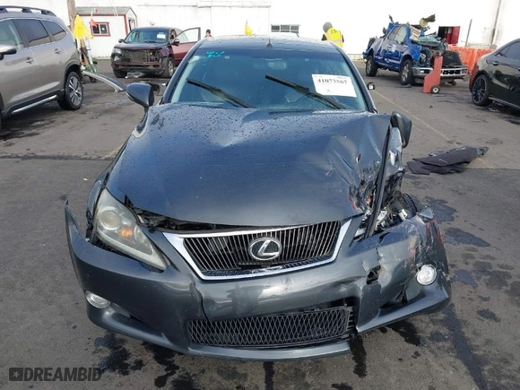 2011 Lexus IS 250C with VIN JTHFF2C24B2516790, listed as a IAAI auction lot 41073567 with 123615 miles. Bid and sale history available at carsss.com. Image 12.