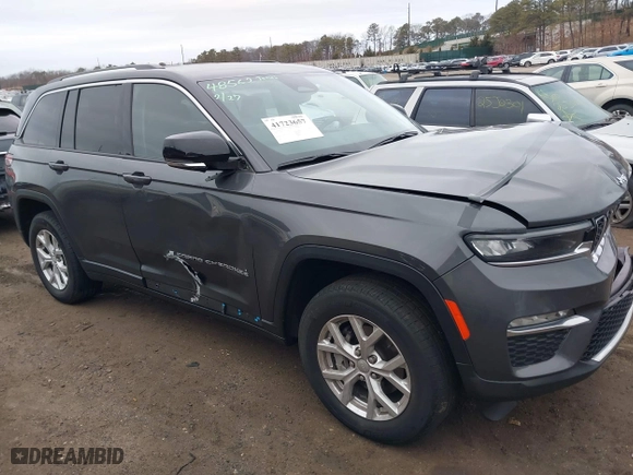 2023 Jeep Grand Cherokee Limited with VIN 1C4RJHBG5PC615102, listed as a IAAI auction lot 41723657 with 29,037 mi miles. Bid and sale history available at carsss.com. Image 13.