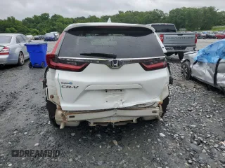 2020 Honda CR-V EX with VIN 7FARW1H59LE004988, listed as a Copart auction lot 59726565 with 38,136 mi miles and Salvage title. Bid and sale history available at DreamBid. Image 6.