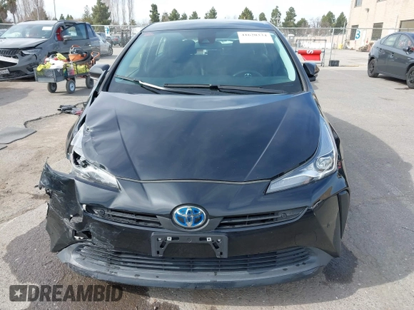 2022 Toyota Prius L Eco with VIN JTDKAMFU2N3157283, listed as a IAAI auction lot 41620334 with 59,754 mi miles and . Bid and sale history available at DreamBid. Image 11.