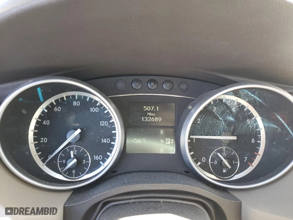 2012 Mercedes-Benz R-Class R 350 with VIN 4JGCB5HE2CA139450, listed as a Copart auction lot 88705135 with 132,689 mi miles and Salvage Title. Bid and sale history available at carsss.com. Image 9.