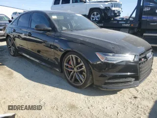 2017 Audi S6 Prestige with VIN WAUHFAFC3HN123649, listed as a Copart auction lot 82671294 with 66,592 mi miles and Salvage Title. Bid and sale history available at carsss.com. Image 4.