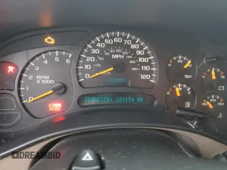 2005 GMC Yukon SLE with VIN 1GKEK13V15R103996, listed as a Copart auction lot 86735454 with 223,174 mi miles and Salvage Title. Bid and sale history available at carsss.com. Image 9.
