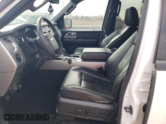 2010 Ford Expedition Max Limited with VIN 1FMJK2A57AEA38393, listed as a Copart auction lot 46665295 with 133,024 mi miles and Salvage title. Bid and sale history available at DreamBid. Image 7.
