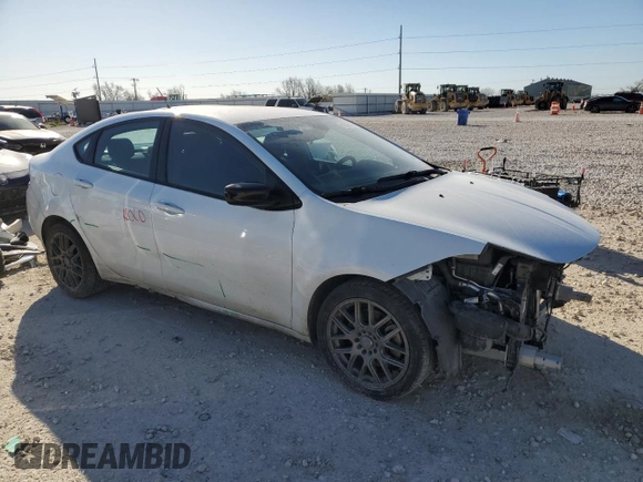 2015 Dodge Dart SXT with VIN 1C3CDFBB0FD378344, listed as a Copart auction lot 49306395 with 118,349 mi miles and Salvage Title. Bid and sale history available at carsss.com. Image 4.