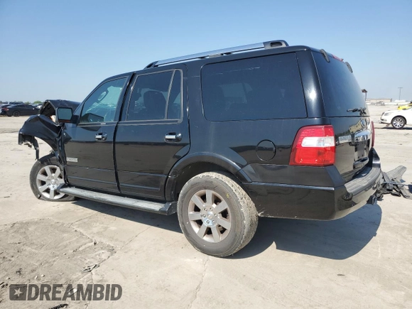 2007 Ford Expedition Limited with VIN 1FMFU19557LA54160, listed as a Copart auction lot 52327855 with Not provided miles and Salvage title. Bid and sale history available at DreamBid. Image 2.