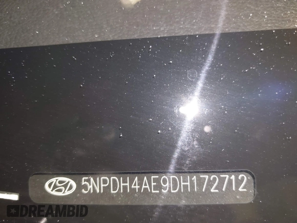 2013 Hyundai Elantra Limited with VIN 5NPDH4AE9DH172712, listed as a IAAI auction lot 42098053 with 191,940 mi miles and . Bid and sale history available at DreamBid. Image 17.
