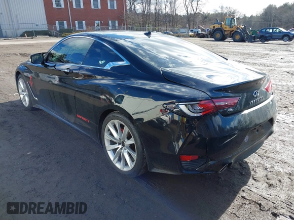 2017 Infiniti Q60 Sport with VIN JN1EV7EL4HM553227, listed as a IAAI auction lot 41479712 with 49,673 mi miles and . Bid and sale history available at DreamBid. Image 3.