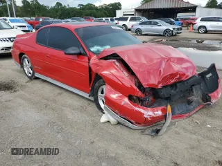 2004 Chevrolet Monte Carlo SS Supercharged with VIN 2G1WZ151749295657, listed as a Copart auction lot 62006735 with 131,660 mi miles and Salvage title. Bid and sale history available at DreamBid. Image 4.