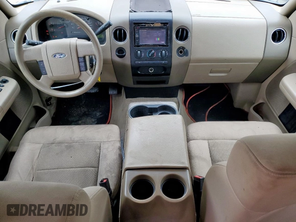 2005 Ford F-150 XLT with VIN 1FTRW12W45KF16063, listed as a Copart auction lot 55158155 with 2,141,175 mi miles and Clean Title. Bid and sale history available at carsss.com. Image 8.