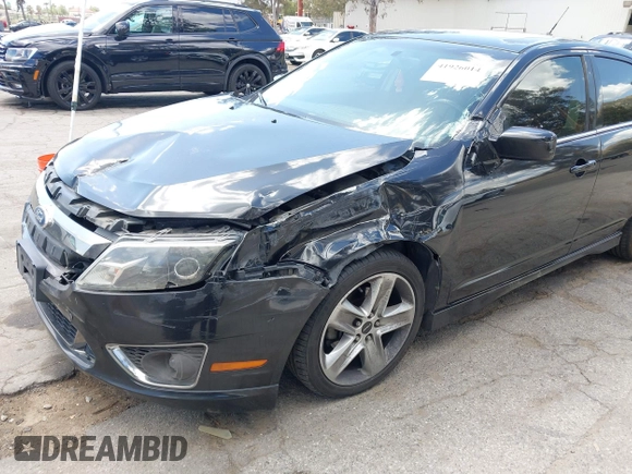 2011 Ford Fusion SPORT with VIN 3FAHP0KC0BR155730, listed as a IAAI auction lot 41926014 with 183,390 mi miles. Bid and sale history available at carsss.com. Image 6.