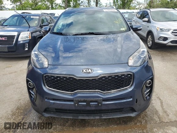 2018 Kia Sportage EX with VIN KNDPN3AC5J7408710, listed as a Copart auction lot 51023724 with 78,354 mi miles and Salvage Title. Bid and sale history available at DreamBid. Image 5.