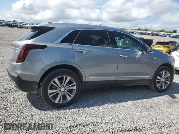 2025 Cadillac XT5 FWD Premium Luxury with VIN 1GYKNCR42SZ101857, listed as a Copart auction lot 56854895 with 2,155 mi miles and Clean title. Bid and sale history available at DreamBid. Image 3.