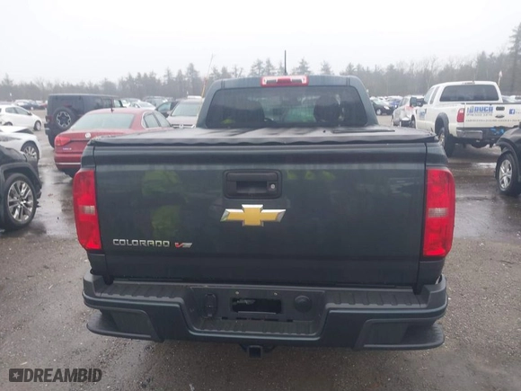 2018 Chevrolet Colorado 4WD Work Truck with VIN 1GCGTBEN9J1263265, listed as a IAAI auction lot 41171532 with 100,645 mi miles. Bid and sale history available at carsss.com. Image 16.