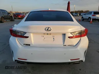 2016 Lexus RC 200t F Sport with VIN JTHHA5BC7G5002697, listed as a Copart auction lot 85011464 with 101,221 mi miles and Clean title. Bid and sale history available at DreamBid. Image 6.