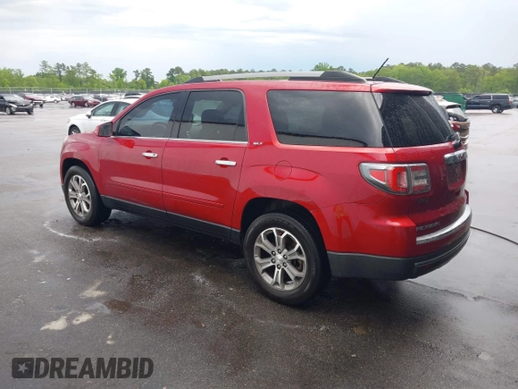 2014 GMC Acadia SLT with VIN 1GKKRRKD6EJ154317, listed as a IAAI auction lot 42104883 with 182,325 mi miles. Bid and sale history available at carsss.com. Image 3.