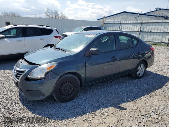 2015 Nissan Versa SV with VIN 3N1CN7AP5FL893607, listed as a Copart auction lot 54623245 with 238,103 mi miles and Salvage title. Bid and sale history available at DreamBid. Image 1.