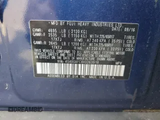 2017 Subaru Outback Premium with VIN 4S4BSAFC8H3263918, listed as a Copart auction lot 65529165 with 94,033 mi miles and Salvage title. Bid and sale history available at DreamBid. Image 13.