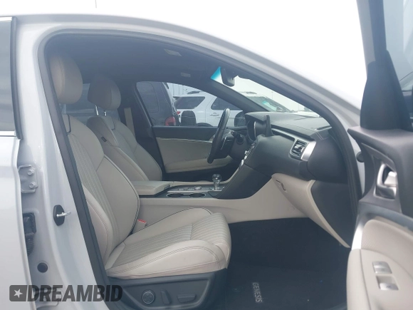 2022 Genesis G70 2.0T with VIN KMTG34TA9NU090218, listed as a IAAI auction lot 42437863 with 18,913 mi miles and . Bid and sale history available at DreamBid. Image 5.