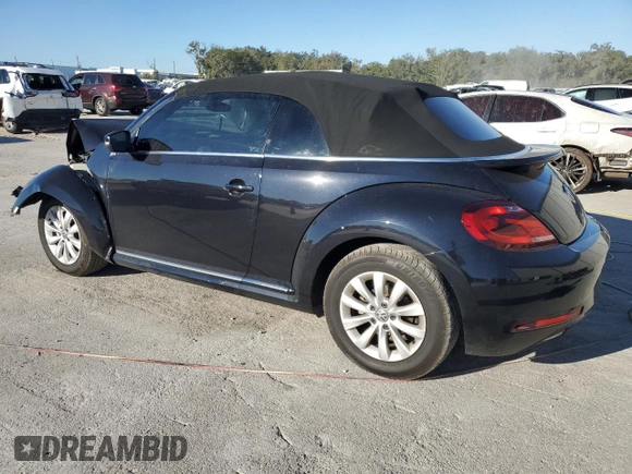 2018 Volkswagen Beetle S with VIN 3VW5DAATXJM515995, listed as a Copart auction lot 83207354 with Not provided miles and Salvage title. Bid and sale history available at DreamBid. Image 2.