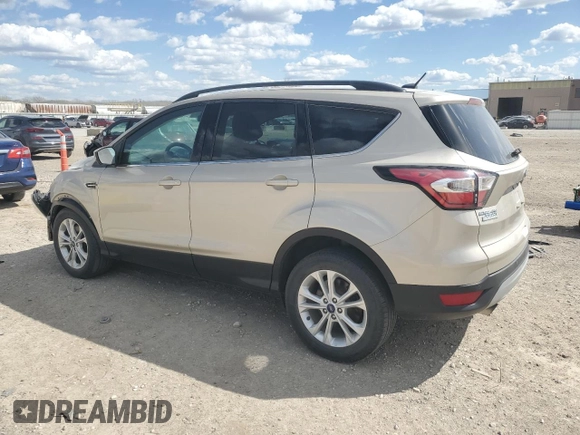 2017 Ford Escape SE with VIN 1FMCU9G92HUC78781, listed as a Copart auction lot 52633705 with 152,137 mi miles and Salvage Title. Bid and sale history available at carsss.com. Image 2.