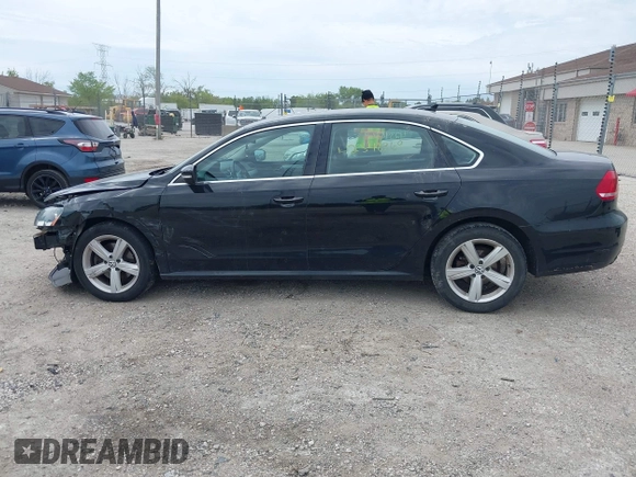 2013 Volkswagen Passat SE with VIN 1VWBH7A33DC000739, listed as a IAAI auction lot 42348369 with 154,793 mi miles and . Bid and sale history available at DreamBid. Image 14.