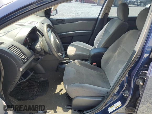 2010 Nissan Sentra S with VIN 3N1AB6AP5AL678599, listed as a Copart auction lot 62484895 with Not provided miles and Salvage title. Bid and sale history available at DreamBid. Image 7.
