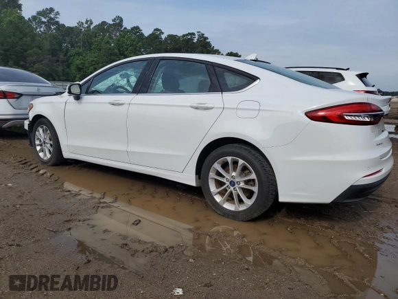 2020 Ford Fusion SE with VIN 3FA6P0H74LR128971, listed as a Copart auction lot 60815995 with Not provided miles and Salvage title. Bid and sale history available at DreamBid. Image 2.