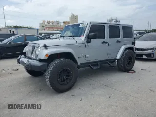 2017 Jeep Wrangler Unlimited Sahara z VIN 1C4BJWEG5HL664397, wystawiony jako Copart lot #59926495 z przebiegiem 49 090 mil mil oraz Szkoda całkowita • Salvage title. Historia ofert i sprzedaży dostępna na DreamBid. Obrazek 1.
