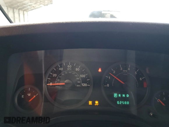 2008 Jeep Compass Sport with VIN 1J8FT470X8D712043, listed as a Copart auction lot 45382735 with 62,588 mi miles and Salvage Title. Bid and sale history available at carsss.com. Image 9.