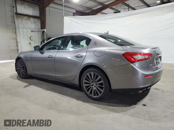 2017 Maserati Ghibli S Q4 with VIN ZAM57RTA9H1230227, listed as a Copart auction lot 42804604 with 36,154 mi miles. Bid and sale history available at carsss.com. Image 2.
