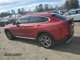 2021 BMW X4 xDrive30i z VIN 5UX2V1C01M9F54470, wystawiony jako Copart lot #46840375 z przebiegiem 6 000 mil mil oraz Szkoda całkowita • Salvage title. Historia ofert i sprzedaży dostępna na DreamBid. Obrazek 2.