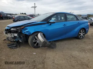 2019 Toyota Mirai with VIN JTDBVRBD0KA005923, listed as a Copart auction lot 50032775 with 60,729 mi miles and Salvage Title. Bid and sale history available at carsss.com. Image 1.