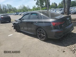 2024 Audi RS 3 z VIN WUAG4DGY5RA900327, wystawiony jako Copart lot #54953264 z przebiegiem Nie podano mil oraz Szkody całkowita. Historia ofert i sprzedaży dostępna na DreamBid. Obrazek 2.