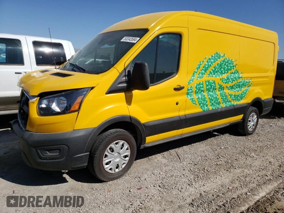 2023 Ford E-Transit Cargo z VIN 1FTBW9CK8PKA17717, wystawiony jako Copart lot #53243594 z przebiegiem Nie podano mil oraz Szkoda całkowita • Salvage title. Historia ofert i sprzedaży dostępna na DreamBid. Obrazek 1.