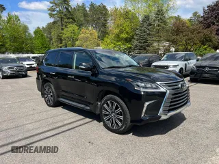 2018 Lexus LX 570 with VIN JTJHY7AX8J4258452, listed as a Copart auction lot 57357365 with 131,556 mi miles and Clean title. Bid and sale history available at DreamBid. Image 2.