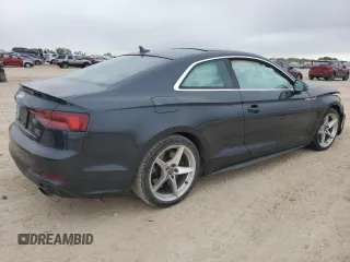 2018 Audi A5 Premium Plus with VIN WAUTNAF5XJA062229, listed as a Copart auction lot 51327825 with Not Provided miles and Salvage Title. Bid and sale history available at DreamBid. Image 3.