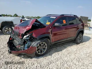 2020 Jeep Cherokee Trailhawk Elite with VIN 1C4PJMBN4LD549550, listed as a Copart auction lot 64161064 with Not provided miles and Salvage title. Bid and sale history available at DreamBid. Image 1.