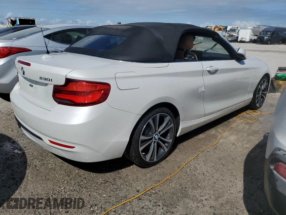 2018 BMW 2 Series 230i xDrive with VIN WBA2K1C50JVD41273, listed as a Copart auction lot 75304094 with 0 mi miles and Non Repairable. Bid and sale history available at carsss.com. Image 3.
