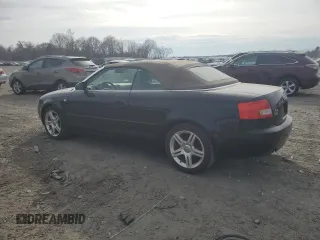 2004 Audi A4 1.8T z VIN WAUAC48H14K006412, wystawiony jako Copart lot #52686295 z przebiegiem 99 596 mil mil oraz Czysty tytuł • Clean title. Historia ofert i sprzedaży dostępna na DreamBid. Obrazek 2.