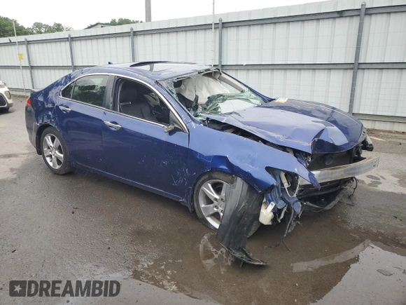 2013 Acura TSX with VIN JH4CU2F4XDC013770, listed as a Copart auction lot 61332935 with Not provided miles and Salvage title. Bid and sale history available at DreamBid. Image 4.
