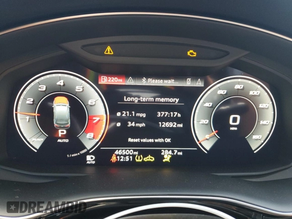 2021 Audi Q7 Premium with VIN WA1AJAF71MD041774, listed as a Copart auction lot 56676145 with 46,500 mi miles and Salvage title. Bid and sale history available at DreamBid. Image 9.