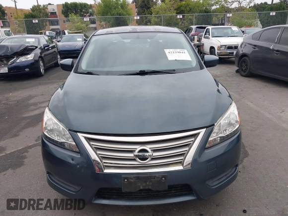 2014 Nissan Sentra S with VIN 3N1AB7AP6EY268974, listed as a IAAI auction lot 42159041 with 130,588 mi miles and . Bid and sale history available at DreamBid. Image 12.