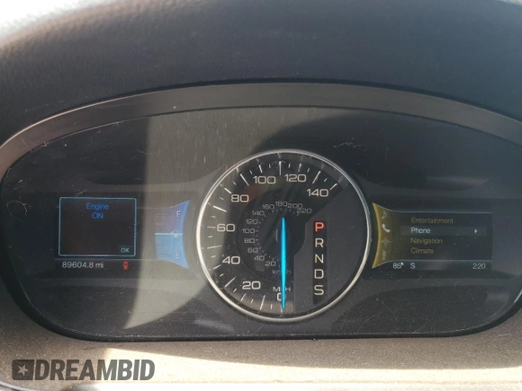 2013 Ford Edge Limited with VIN 2FMDK3KC0DBC64937, listed as a Copart auction lot 55006755 with 89,604 mi miles and Salvage title. Bid and sale history available at DreamBid. Image 9.