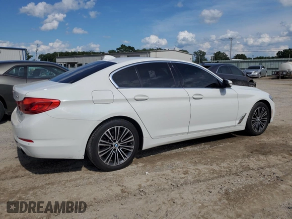 2020 BMW 5 Series 530i with VIN WBAJR3C0XLWW63677, listed as a Copart auction lot 61009385 with 138,654 mi miles and Clean title. Bid and sale history available at DreamBid. Image 3.