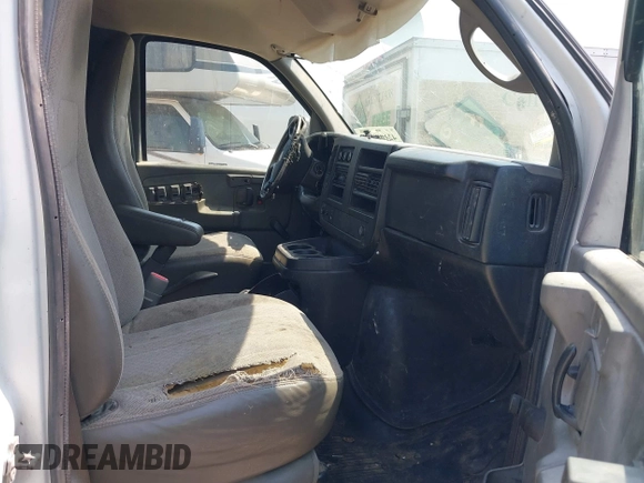 2011 Chevrolet Express Cargo with VIN 1GCWGGCA2B1129681, listed as a IAAI auction lot 42108056 with Not provided miles and . Bid and sale history available at DreamBid. Image 5.