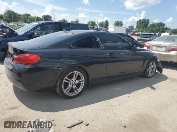 2016 BMW 4 Series 428i xDrive with VIN WBA3N9C58GK249023, listed as a Copart auction lot 62074475 with 118,360 mi miles and Clean title. Bid and sale history available at DreamBid. Image 3.