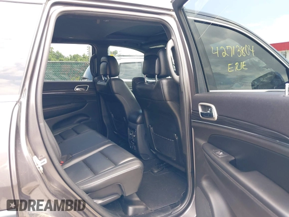 2019 Jeep Grand Cherokee Limited z VIN 1C4RJFBGXKC642891, wystawiony jako IAAI lot #42713804 z przebiegiem 53 910 mil mil oraz . Historia ofert i sprzedaży dostępna na DreamBid. Obrazek 8.